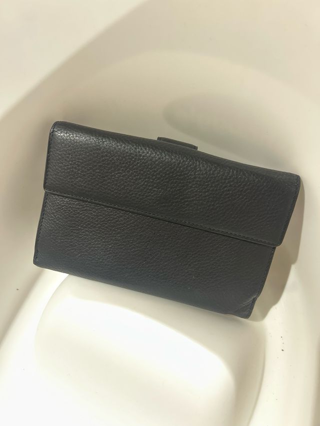 Monedero Georges Rech Negro polipiel