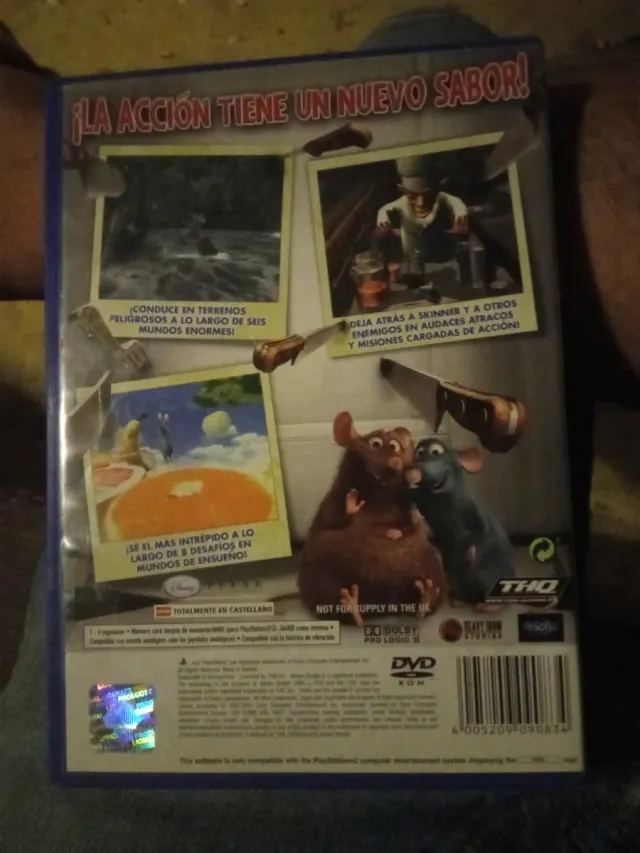 Ratatouille PS2 (PlayStation 2)