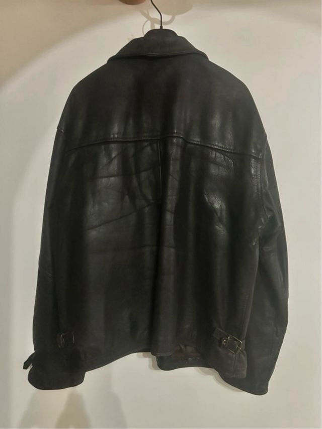 Giacca in pelle Giancarlo marrone