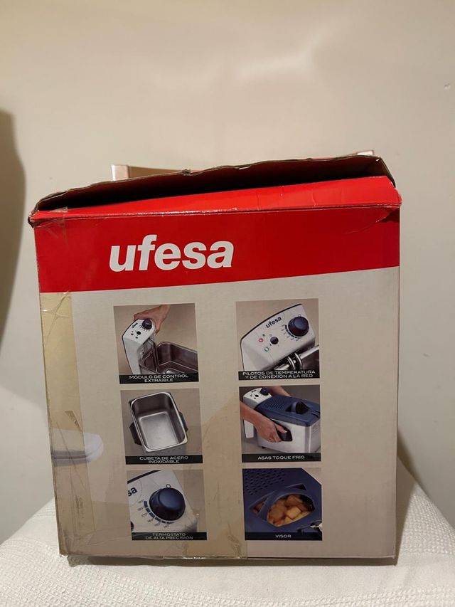 Freidora Ufesa FR1215 Inox 2 Litros