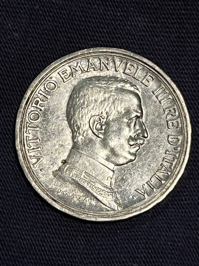2 Lire 1914 - Vittorio Emanuele III