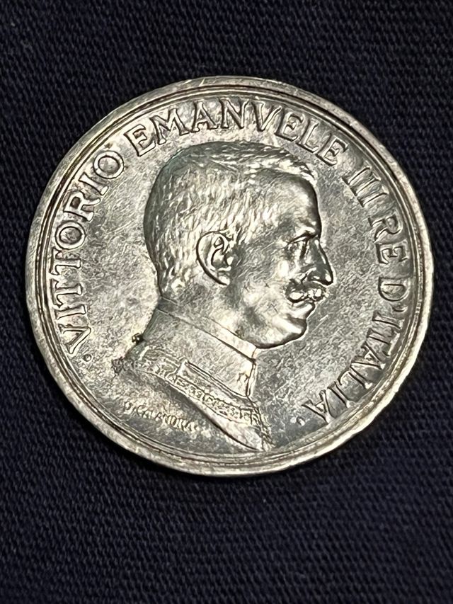 2 Lire 1914 - Vittorio Emanuele III