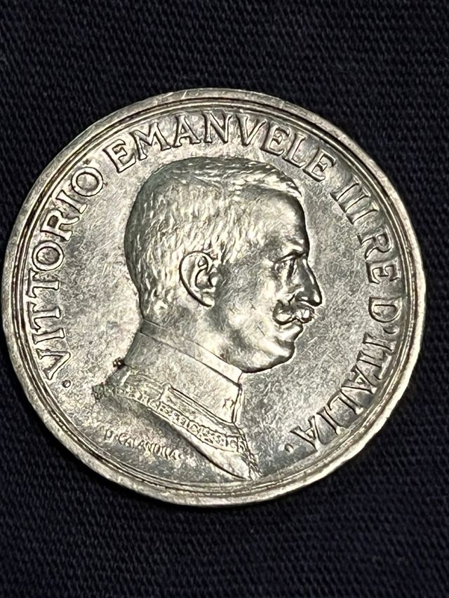 2 Lire 1914 - Vittorio Emanuele III