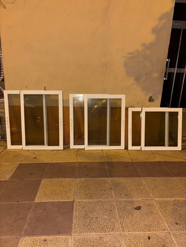 Ventanas de aluminio blancas ¡sin marco solo hoy!