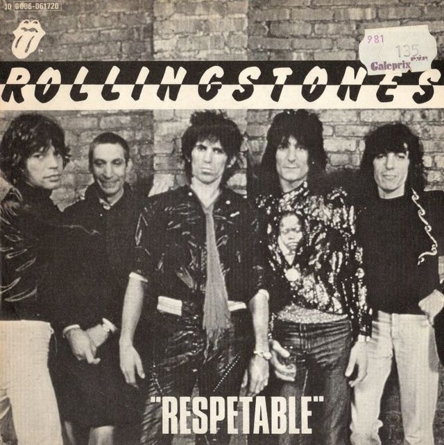 The Rolling Stones: Respetable Single Cover