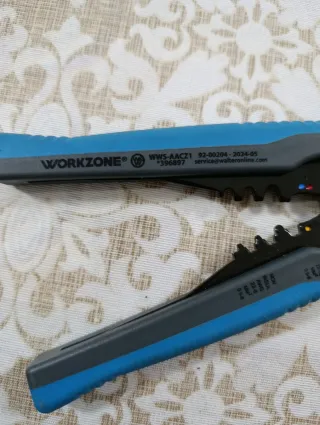 Pinza crimpatrice e spelafili WORKZONE