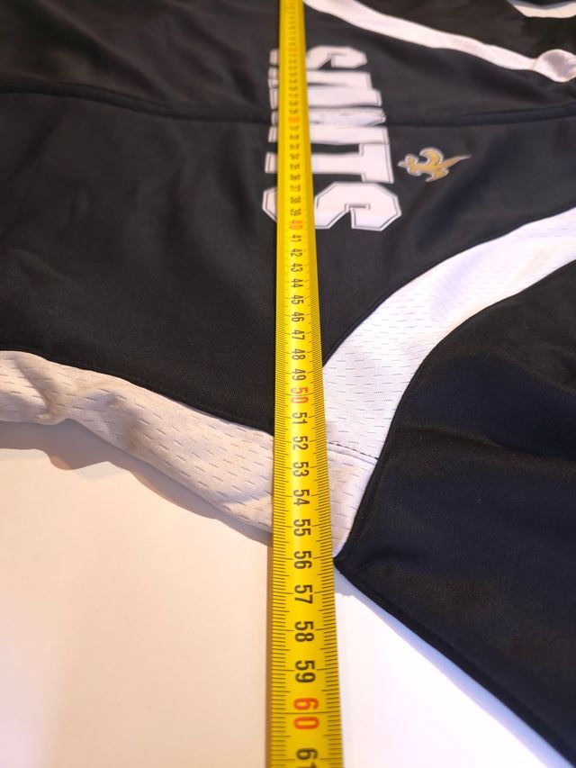 Chaqueta NFL Saints Mujer L Negro