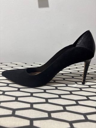 Zapatos de tacón Stradivarius negros
