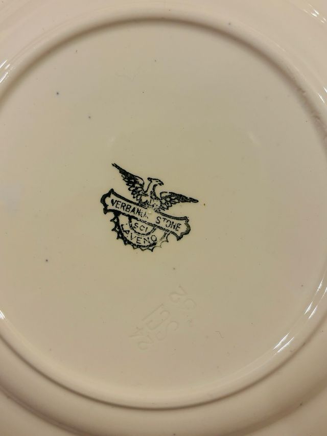 PIATTI DA TORTA ANTICO LAVENO INIZI 1900