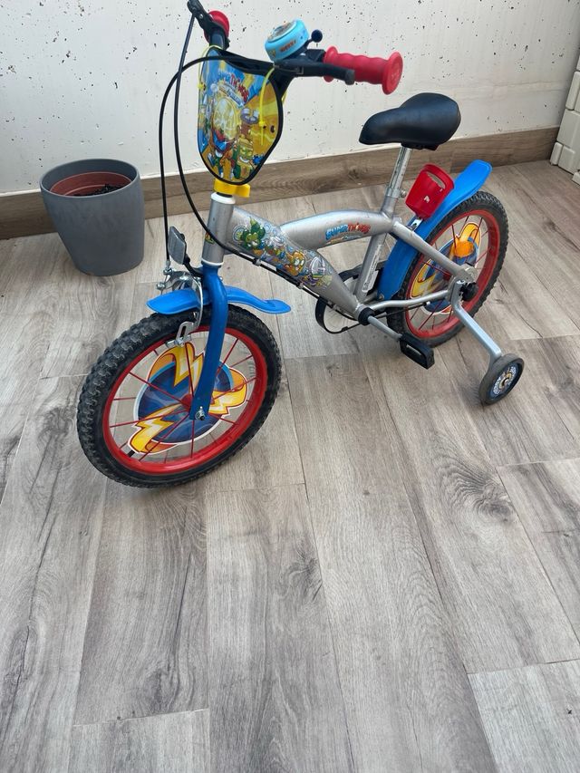 Bicicleta infantil 16 pulgadas Superthings