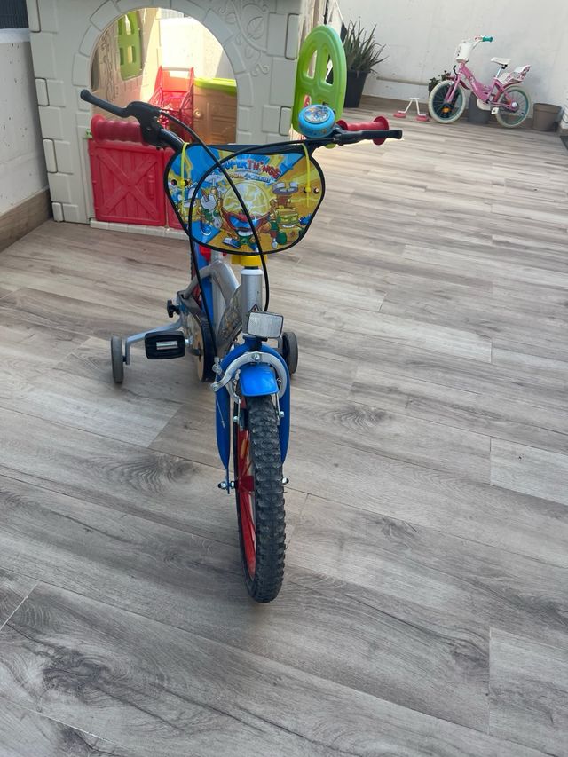 Bicicleta infantil 16 pulgadas Superthings
