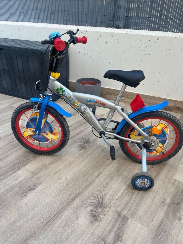 Bicicleta infantil 16 pulgadas Superthings