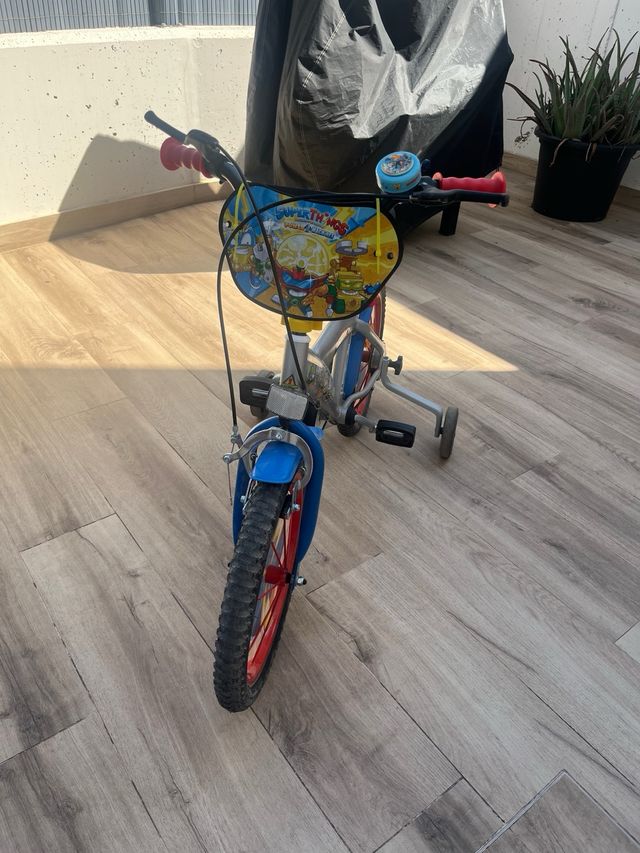 Bicicleta infantil 16 pulgadas Superthings
