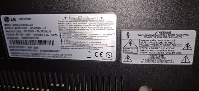 TV LG 32LG2000 + TDT