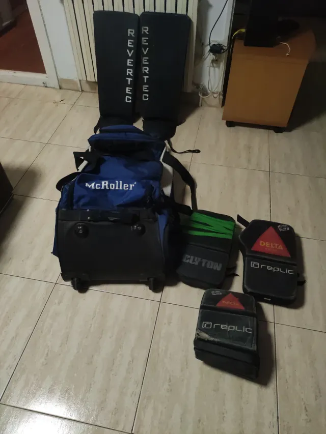 Bolsa y protecciones hockey McRoller