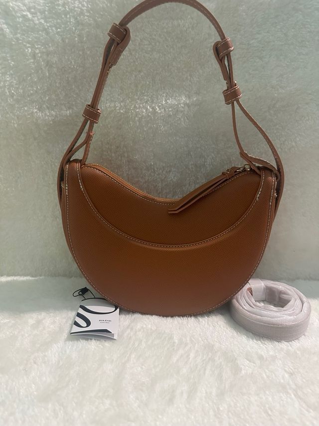 Borsa Polène Numero Dix camel