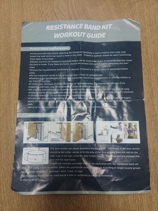 Gomas elásticas de resistencia 11-34kg