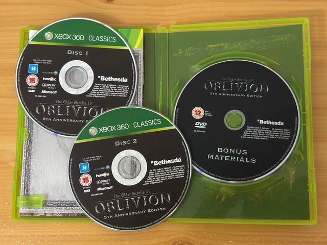 The Elder Scrolls IV Oblivion 5º Aniversario Xbox