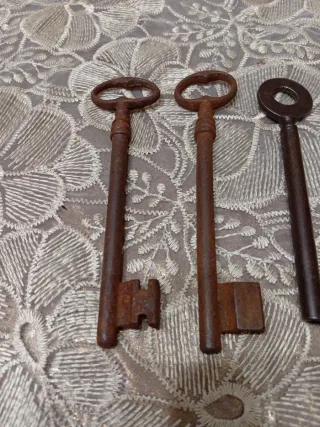 Set 8 Chiavi Antiche Forgiate