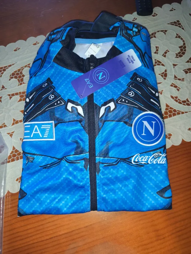 Chándal EA7 Azul y Negro