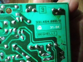 Scheda PCB lampada emergenza Beghelli 331.464.000/