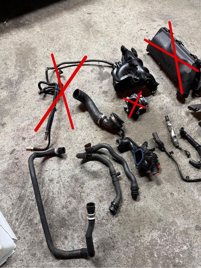 Piezas varias motor 1.6 THP