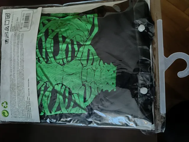 Túnica esqueleto fluorescente