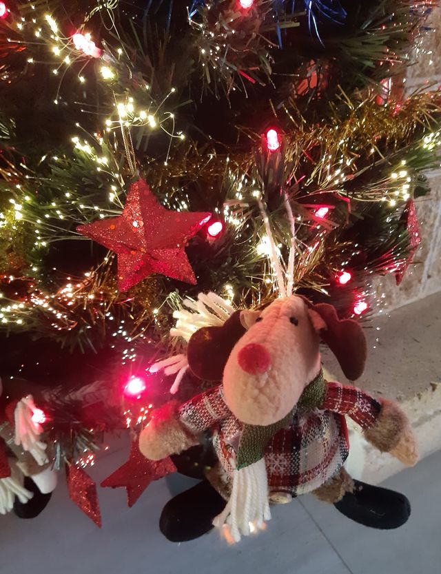 OF- Adornos Navideños navidad. Muñecos y Trenes