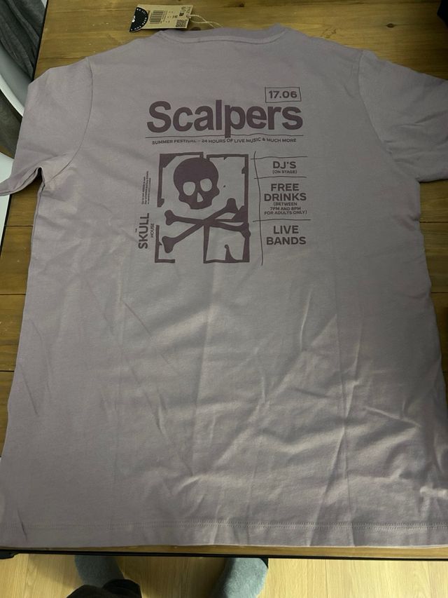 Camiseta Scalpers M Festival Stroke Tee
