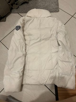 Piumino Calvin Klein bianco donna