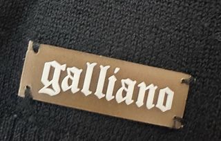 Vestito John Galliano Tg. M. Lana.