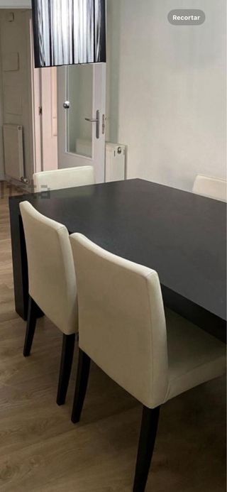 Mueble salón negro