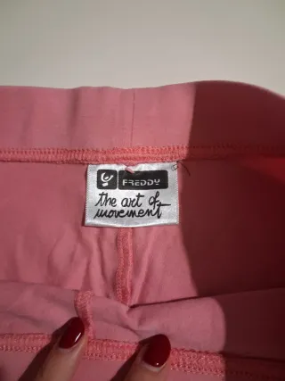 Leggings bambina rosa