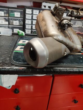 Tubo de escape Yamaha MT07