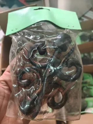 Lote 120 parejas Terminales Cortina Forja