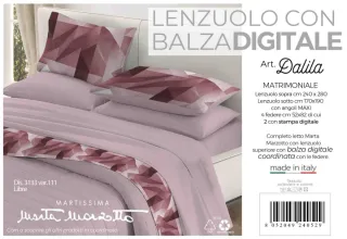 Completo Lenzuola Matrimoniale
