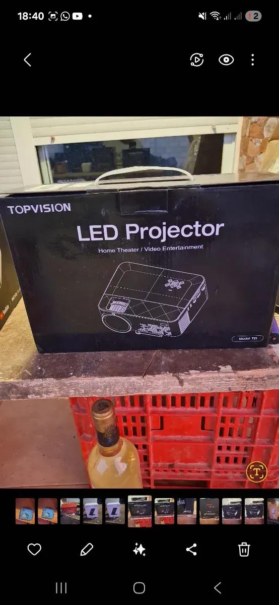 Nuovo proiettore LED TOPVISION