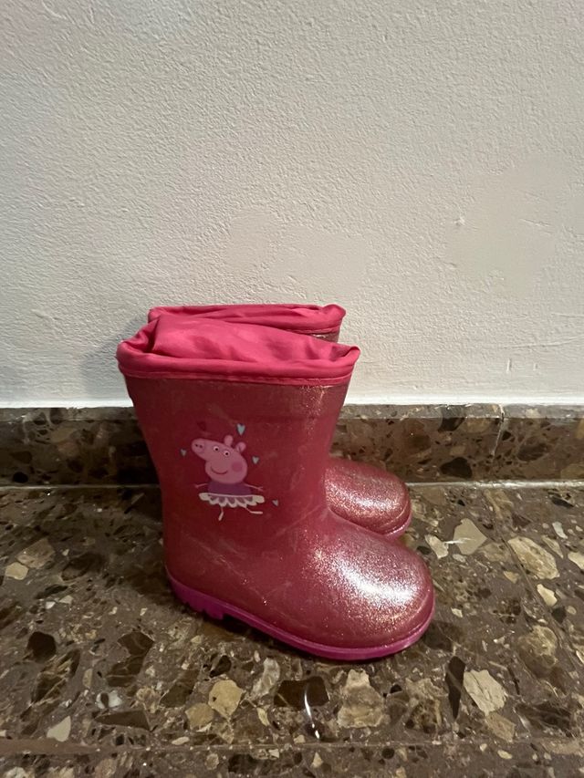 Botas de agua Peppa Pig talla 22