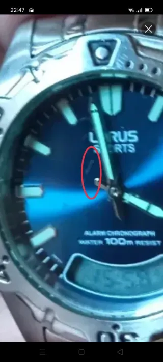 Reloj Lorus V071-X014 Deportivo Analógico-Digital