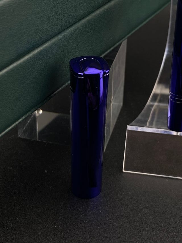 Pluma Estilográfica Monteverde Impressa Azul