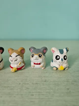 5 personaggi Hamtaro collezione Dolci Preziosi