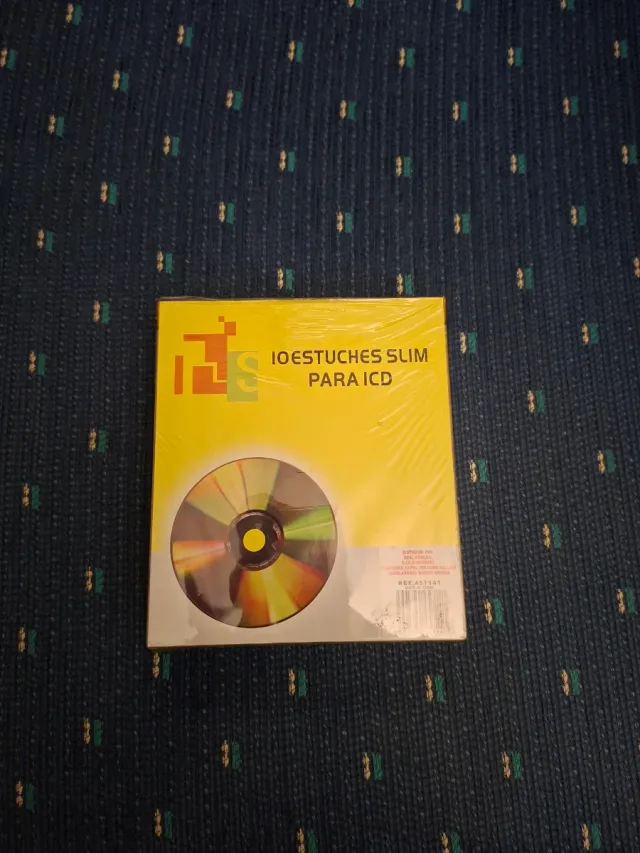 10 Estuches Slim para CD