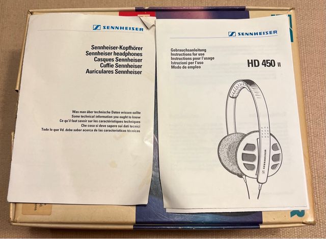 Sennheiser HD 450 II Vintage Auriculares