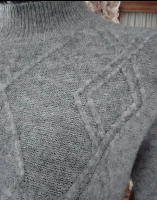 Vestido punto Springfield Gris T. M/L