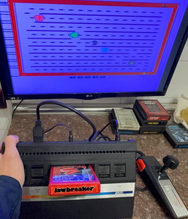 Lote 10 Juegos Atari 2600 Arcade