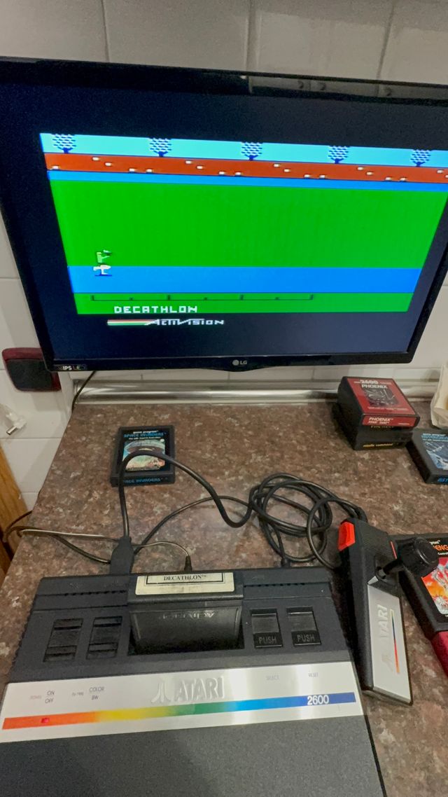 Lote 10 Juegos Atari 2600 Arcade