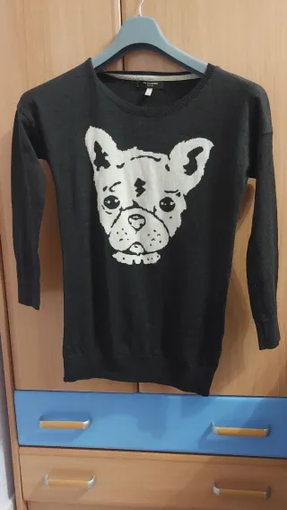 Camiseta Bulldog Francés Negra