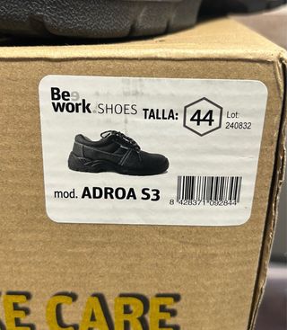 Zapatos de seguridad Be Work Shoes negros