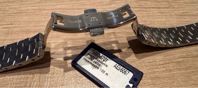 Bracciale in acciaio Maurice Lacroix