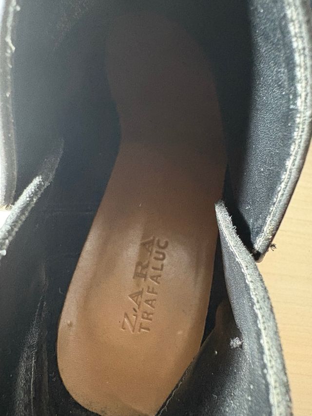 Botines Zara Negros Talla 38